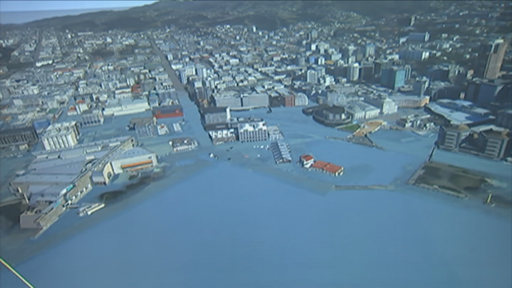 Virtual reality game shows Wellington after sea level rise